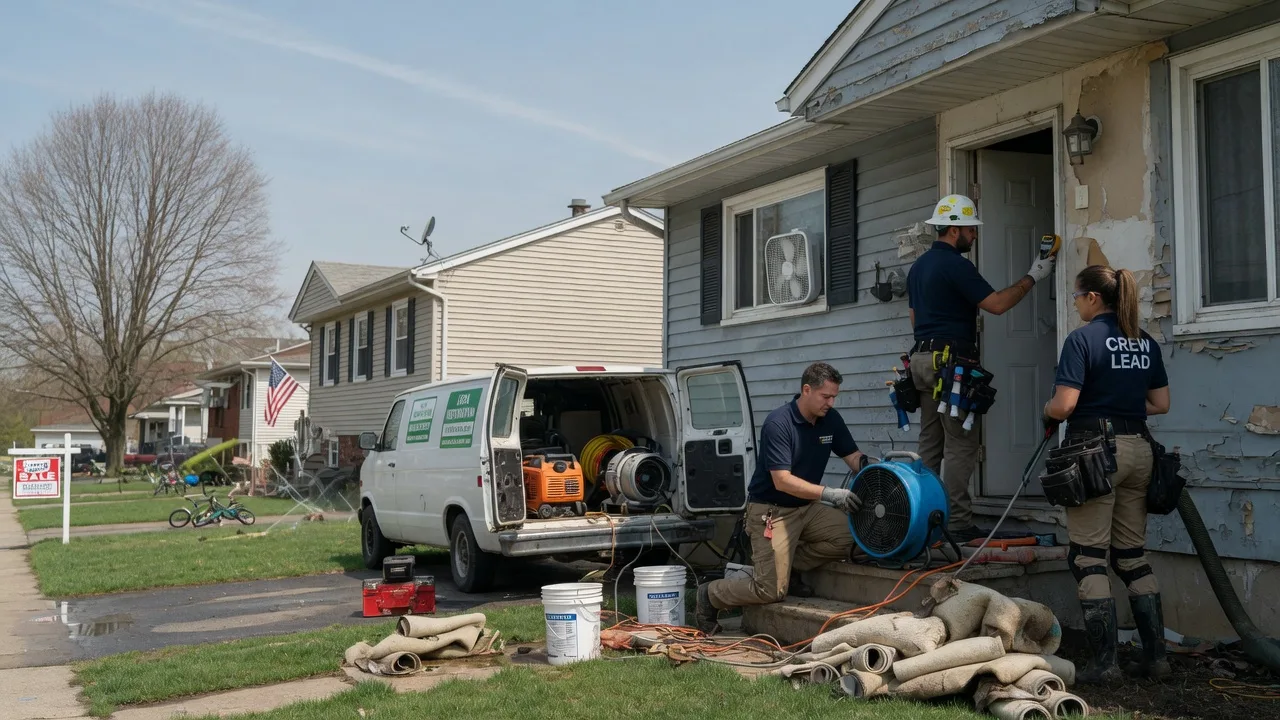 Flood Cleanup in Oakland, NJ near me