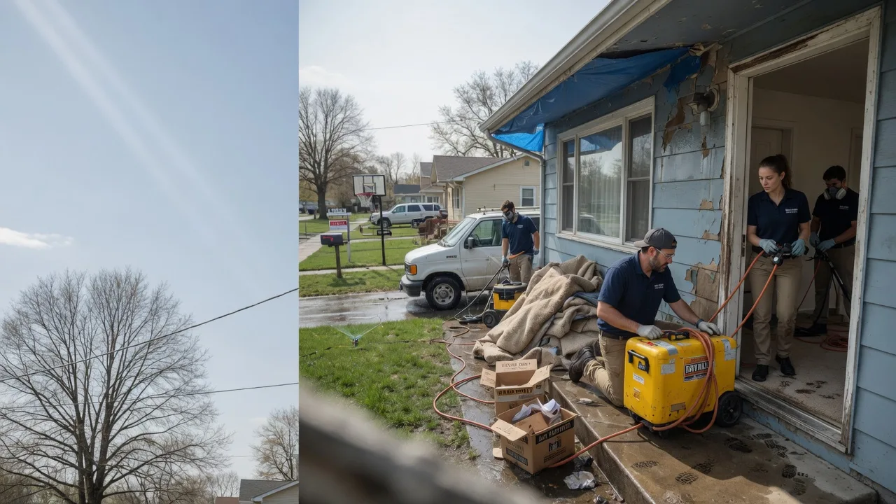 Basement Flood Cleanup in Oakland, NJ near me